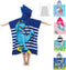 Dinosaur Beach Towel with Hood for 3-10 Years Boys and Girls Hooded