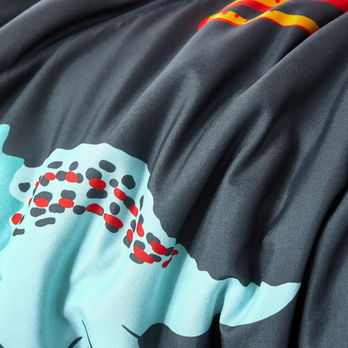Set Set Set RYNGHIPY Dinosaur Bedding - Twin Size Kids Comforter for Boys & Girls - Soft, Breathable, Cute Dinosaur Bed