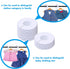 30 Pack White Round Closet Rack Dividers Hangers with 1 Bonus Marker - Clothing Size (Outer 3.5 , Inner 1.38 Diameter)