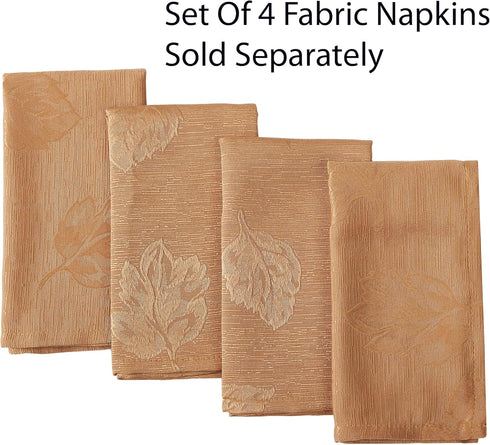 60 144 Inch, Newbridge Gold Tremont Leaf Damask Rectangle Fabric Spring Lodge Tablecloth, x Elegant Holiday Swirling