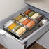 Spice Drawer Organizer - 3 Tier Kitchen Spice Rack Organizer for Drawer, Non-Skid Storage Tray