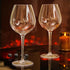 MICHLEY Unbreakable Stemmed Wine Glass, 100% Tritan Plastic, 15 oz, Set of 2