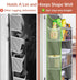 MISSLO Over the Door Organizer - Hanging Storage with 6 Large Pockets, 12 Side Pockets for Baby, Bathroom, Toys
