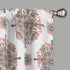 ECLIPSE Olivia Modern Farmhouse Room Darkening Thermal Window Curtain, 37" x 95", Cameo (1 Panel)