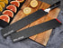WELLSTAR 2 Piece Knife Edge Guards Set, 12 Inch Universal Blade Covers, BPA Free, Non-Scratch Felt Lining