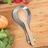 OGGI Stainless Steel Spoon Rest, Long Handle for Kitchen Utensils, Great for Counter, Stove Top, or Coffee Station