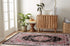 Home Dynamix Premium Sakarya Traditional Medallion Border Area Rug, Black, 21"x35" Rectangle by Home Dynamix