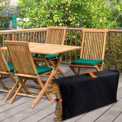 420D 5 20" 12" 39" 1 Pack Folding Chair Cover Storage Bag Waterproof Heavy Duty Oxford Fabric Chair Protector