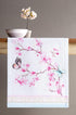 Maison d' Hermine Table Runner, 100% Cotton, 108 inches Long, Decorative for Home Kitchen Dining (Blossoms in Spring,