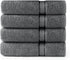 COTTON CRAFT - 4 Pack -Ultra Soft Oversized Extra Large Bath Towels
