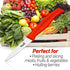 Paring Knife, 8 Inches German Stainless Steel Blade, 3/12 Inch Blade, Red