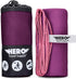 Hero Microfiber Large Beach Towel Compact for Travel (Magenta, 40" x 72")