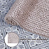 Laura Ashley Butter Chenille Bath Rug, Non Slip Shaggy Bathroom Mat, Absorbent Plush Carpet for Tub and Sink - (17" x