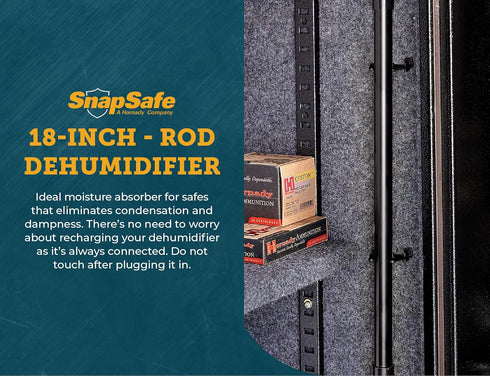 SnapSafe 75904 Gun Safe Dehumidifier Rod - 18-Inch
