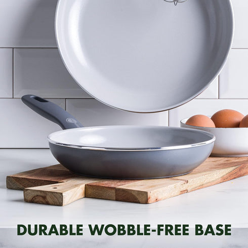GreenPan Dover 8" Healthy Ceramic Nonstick Frying Pan Skillet, PFAS-Free, Dishwasher Safe