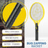 Zap It Electric Fly Swatter Racket & Mosquito Zapper - High Duty Battery Powered 3,500 Volt Electric Bug Zapper