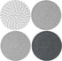 ME.FAN Trivets/Potholders 4 Set, Cotton Thread Weave Trivets for Hot Pots and Pans, Large Coasters, 7 Inch