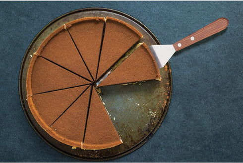Mrs. Anderson’s Baking Mini Flexible Brownie Cookie Spatula, Stainless Steel Blade, Wood Handle