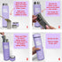 Hey Girl 450ml Tea Infuser Bottle, Insulated Stainless Steel Tumbler with Diffuser, Portable Travel Mug for Tea Lovers