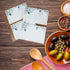 Recipe Card Page Protectors - Mini Recipe Card Sleeves for 8.5 x 9.5 3-Ring Binder, 50 PCS, 4x6 Inch Pockets