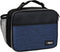 opux Insulated Lunch Bag for Kids, Leakproof Small Reusable Compact Soft Mini Cooler Bag (Navy)