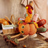 FORUP 32 Inch Thanksgiving Turkey Doll for Autumn Fall Harvest Halloween Home Decorations, Male Table Decoration