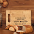 Christian Kitchen Decor, In The Morning When I Rise Give Me Jesus Bamboo Cutting Board, Gifts for Women