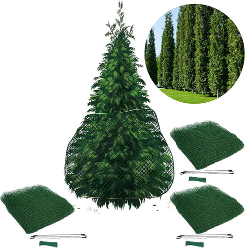 3 Pack Deer Fencing Heavy Duty Bird Netting, Chicken Coop, Fruit Trees, Plants, Plastic Fence, Bird Screen, Outdoor