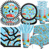 Xigejob Traffic Jam Cars Trucks Transportation Birthday Party Supplies Dinnerware, Plate, Cup, Napkin,
