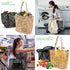 KALIDI Beach Mesh Tote Bag, Casual Hobo Tote Bag for Women, Foldable MAX 23L Shoulder Bag for Beach Picnic
