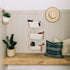 3-Tier OrganiHaus White Wall Hanging Baskets for Organizing, Hanging Storage Basket, Over the Door Basket Organizer
