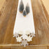 Elrene Home Fashions Ornate Snowflake Table Runner, Elegant Cutwork Winter Holiday Christmas Fabric 13"x70"