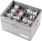 LUVHOMEE Shoe Organizer for Closet, Fits 16 Pairs, Large Shoe Box Storage
