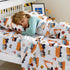 Set 3 Cozy Set, Joiedomi Kids Twin Sheet Construction Vehicle - Piece Soft Microfiber Bed Sheets - Deep Pocket Wrinkle