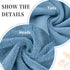 MICROFI Set, 3 New ber Bath Towel Piece, Oversize, Quick Dry, Lint Free, Includes Body, Hand and Face Towels