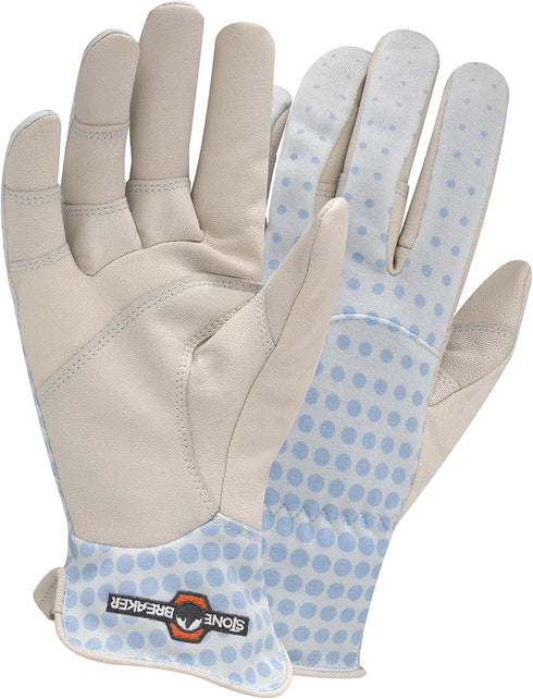 Women's Gardening Glove, Gardener, Large, Light Blue