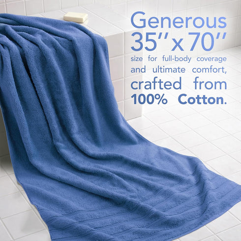 35x70 600 100% American Soft Linen Jumbo Large Bath Towel, GSM Cotton Turkish Bath Sheet, Oversized Luxury Bath Towel