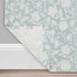 Waverly Short Curtain Valance Tab Top Window Curtains, 52" x 18", Spa for Kitchen or Bathroom