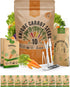 Organo Republic 10 Unique Carrot Seeds Variety Pack - 7,550+ Non-GMO Heirloom