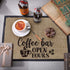 Cunhill 2 Pieces Coffee Bar Mat,Coffee Bar Accessories 20 x 14 Inch Coffee Bar Decoration Coffee Placemats for Coffee Machine, Coffee Bar, Countertops,Coffee Station Accessories(Fresh Style) by Cunhill
