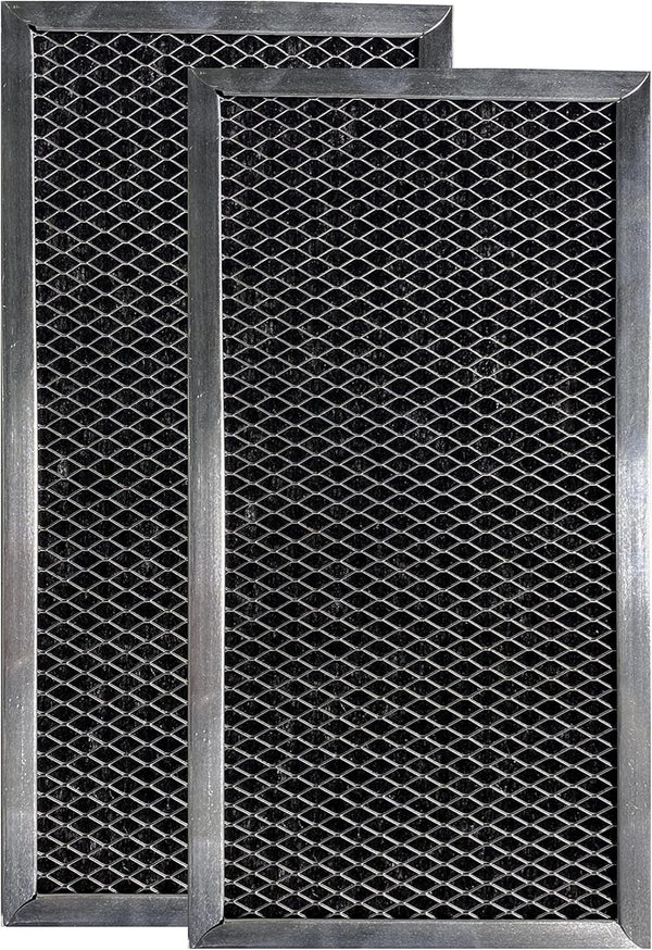 2-Pack Air Filter Replacement for Whirlpool 4393791, Charcoal Filter Size 5.75 x 12.25 x .375 Inches