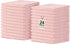 Crystal Ridge Cotton Wash Cloths 24 Pack - Washcloths for Showering, Face and Body,