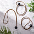 Woanger 12 Pcs Reusable Umbrella Strap Securing Straps for Parasol, Flexible Tie for Outdoor Umbrella