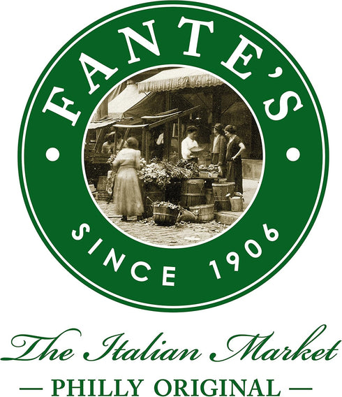 6.25 1-Inches, 1906 Fantes No-Peel, Self Cleaning Garlic Press, x the Italian Market Original since
