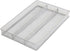 YBM Home Metal Silverware Organizer for In-Drawer Cutlery Storage, 3 Compartment Mesh Flatware Tray for Kitchen Utensils