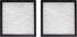 Fette Filter -Replacement Filters Compatible with Holmes Filter E Activated Carbon & Multi Layer Replacement Filter, Compatible with Holmes E HAP116Z, HAPF115 Air Purifier Models - Pack of 2