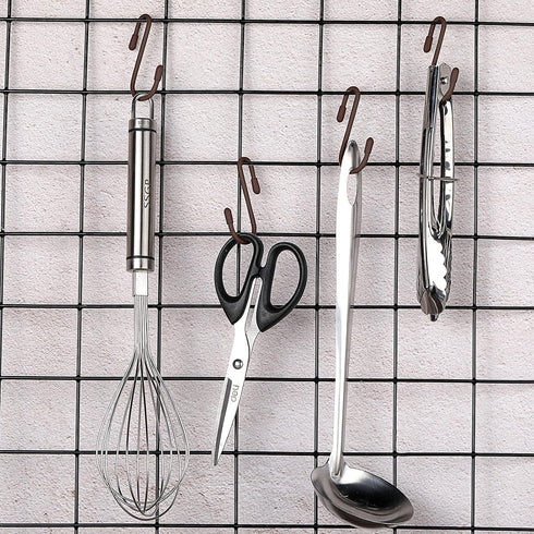 Hotop 36 Pieces S Hooks for Hanging, 2.4 Inch Heavy Duty Non Slip Metal Hanger for Kitchen, Closet, Bathroom