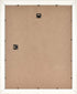 MCS Museum Poster Frame 16x20, White Woodgrain, Vertical & Horizontal Wall Hanging for Photos & Art Prints