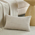 Fancy Homi Set 2 12x20 Inch 30x50cm of Taupe Boho Small Lumbar Decorative Throw Pillow Cover for Couch Bed Chair