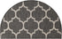 Unique Loom Outdoor Trellis Collection Area Rug (2' 7" x 4' 1" Hearth Black/Ivory) by Unique Loom